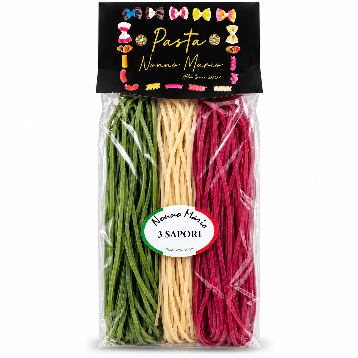 Tagliolini ai tre Sapori