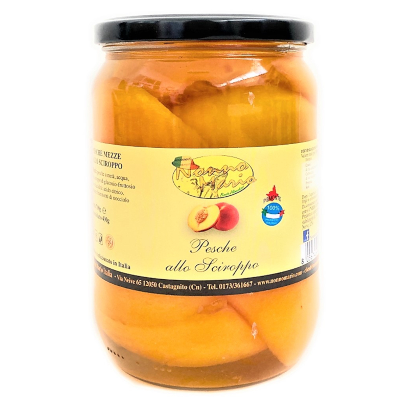 Pesche sciroppate